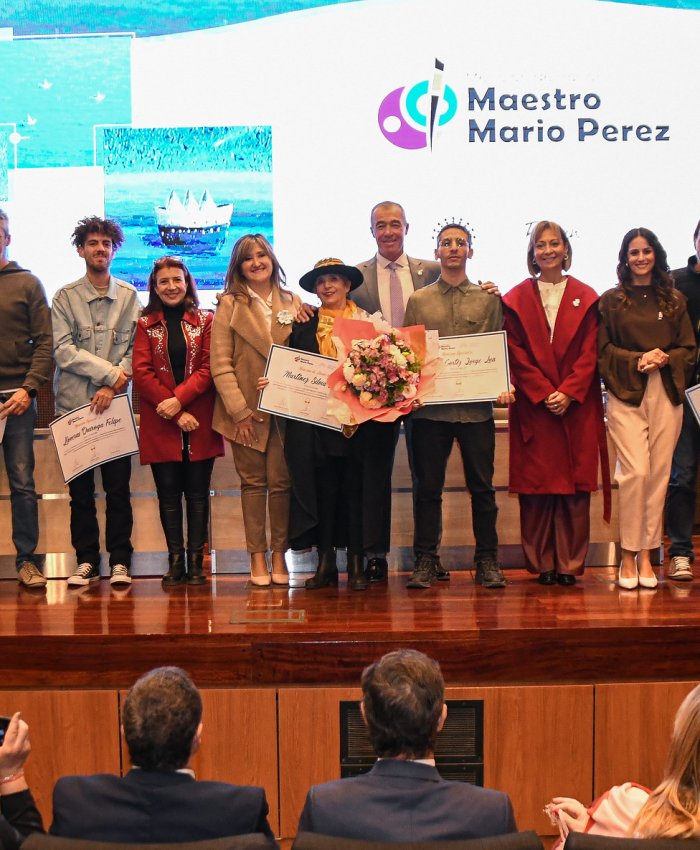 La Cámara de Diputados entregó la Mención de Honor Maestro Mario Pérez 2024