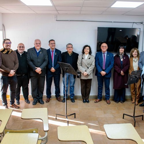 La “Escuela de Música” inauguró aulas y techos refaccionados