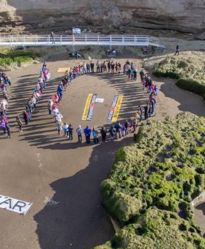 Río Negro: múltiples y concurridas actividades para rechazar la planta nuclear