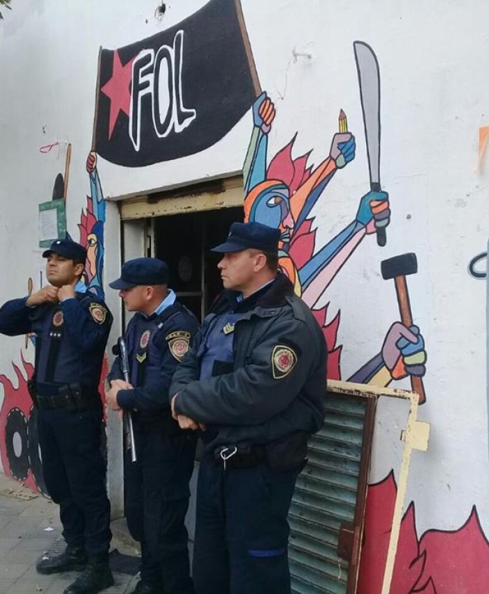 Persecución política y allanamiento contra organizaciones sociales en Córdoba