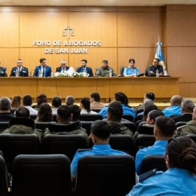San Juan abrió el Curso Avanzado en la Lucha contra el Narcotráfico