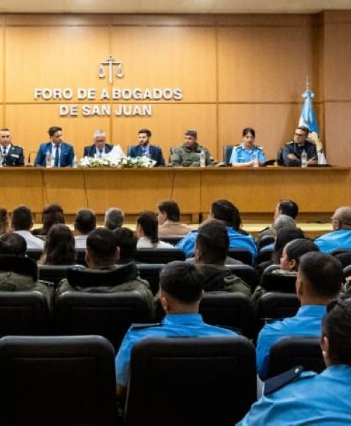 San Juan abrió el Curso Avanzado en la Lucha contra el Narcotráfico