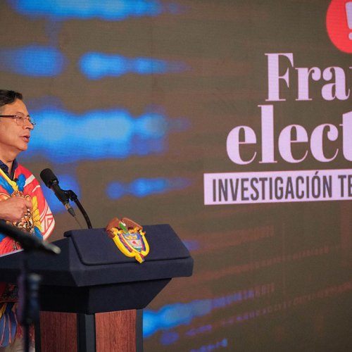 Presidente Gustavo Petro presentó nuevas pruebas sobre presunto fraude electoral en las elecciones presidenciales de 2026