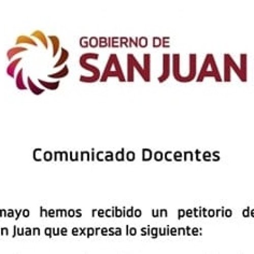 El gobierno provincial respondió ante la movilización de los docentes autoconvocados