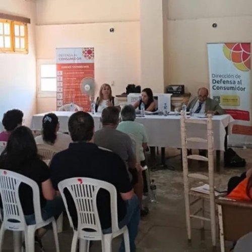 Defensa al Consumidor realizó audiencia pública en Calingasta