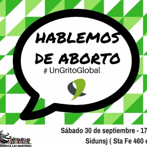 Frentes Feministas organizan charla por el Día Internacional de lucha por la despenalización del aborto