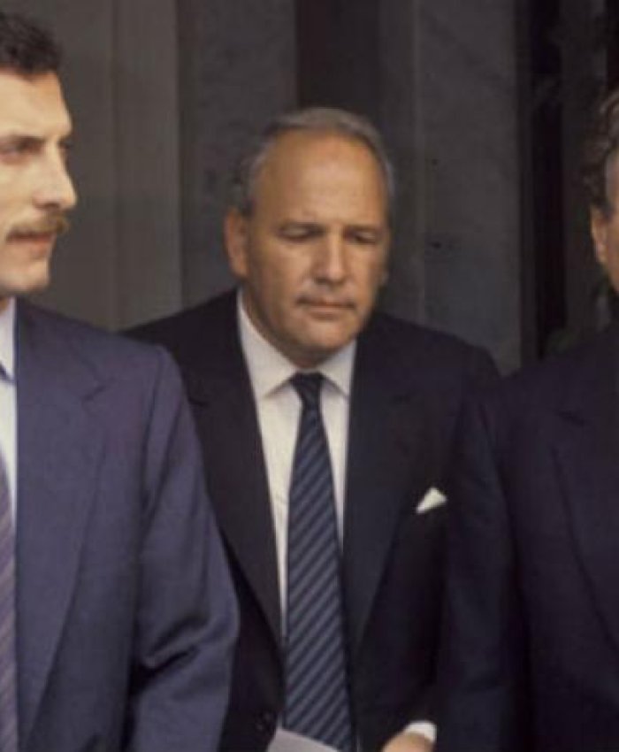 Franco y Mauricio estuvieron procesados en 2001 por contrabando de autopartes vía Uruguay.