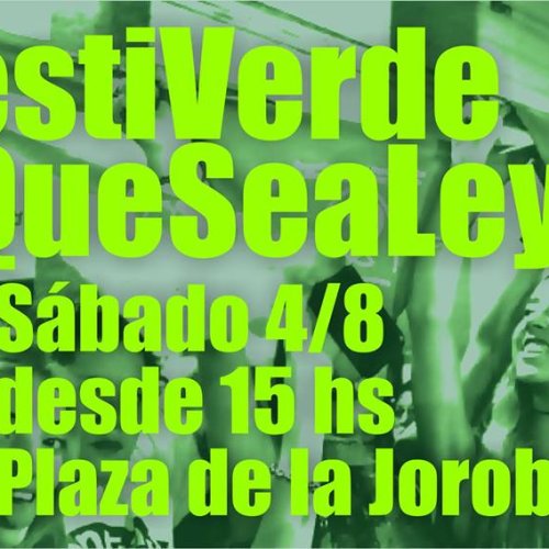 Festiverde: Ni Una Menos San Juan realizará un festival artístico
