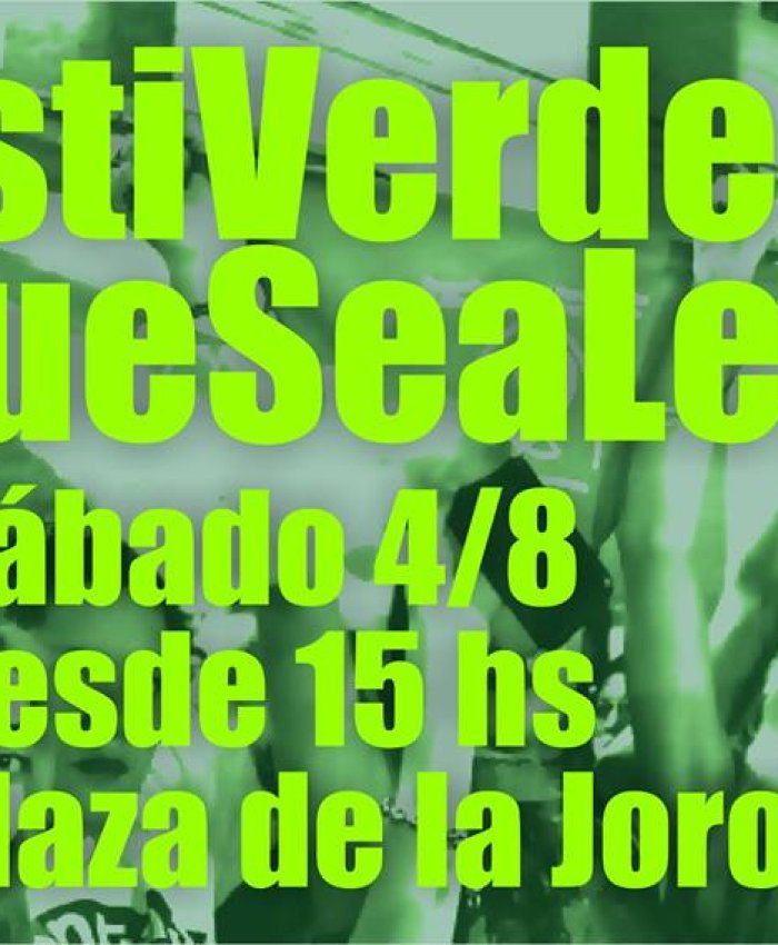 Festiverde: Ni Una Menos San Juan realizará un festival artístico