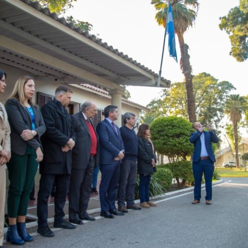 Orrego recibió a las autoridades de la Sociedad Israelita por el 30° aniversario del atentado a la AMIA