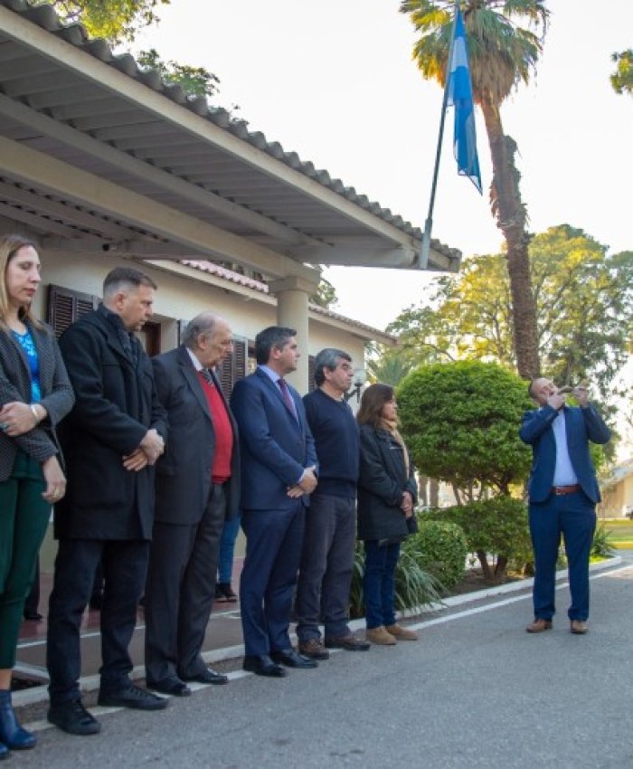 Orrego recibió a las autoridades de la Sociedad Israelita por el 30° aniversario del atentado a la AMIA