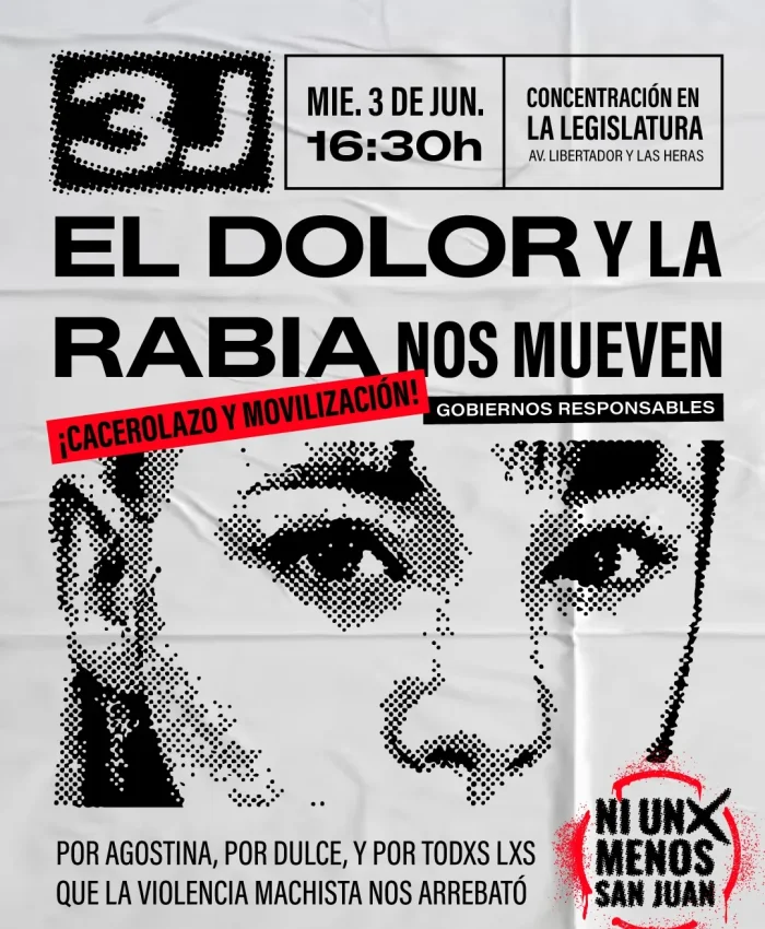 3J: EL DOLOR Y LA RABIA NOS MUEVEN