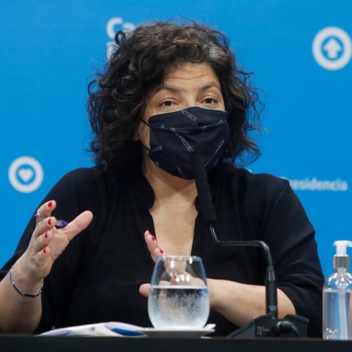 Carla Vizzotti aconsejo usar el barbijo.. Imagen: Leandro Teysseire