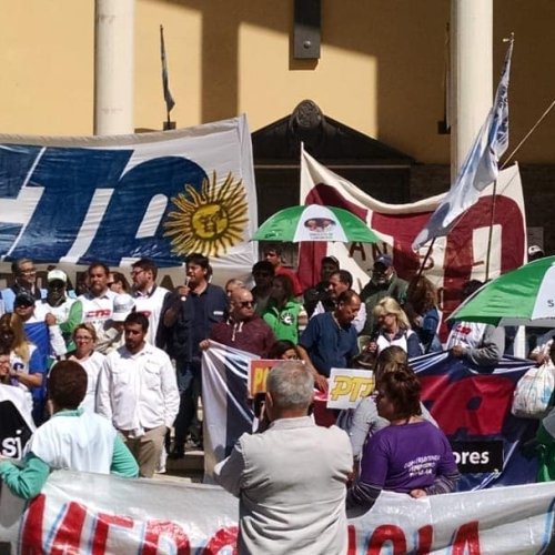 San Juan: los gremios se movilizaron, multitudinaria marcha de la CTA