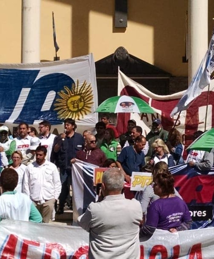 San Juan: los gremios se movilizaron, multitudinaria marcha de la CTA