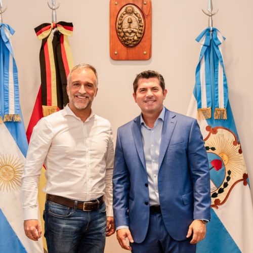 Fortalecimiento de alianzas estratégicas: Orrego recibió al Cónsul de Alemania en Mendoza