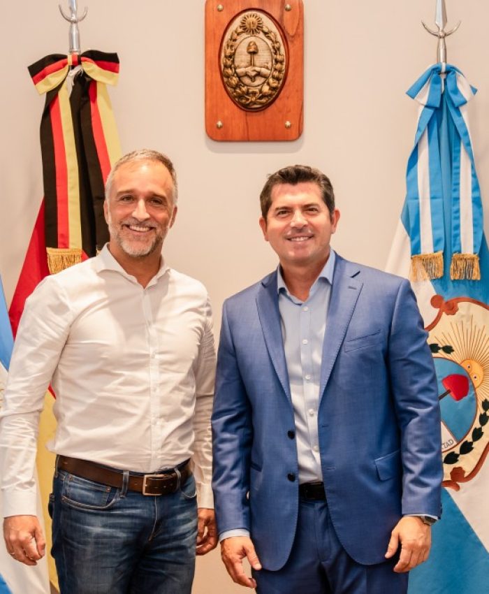 Fortalecimiento de alianzas estratégicas: Orrego recibió al Cónsul de Alemania en Mendoza