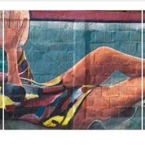 Chimbas: censura, borraron un mural porque pensaban que se trataba de una mujer trans