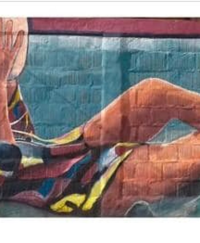 Chimbas: censura, borraron un mural porque pensaban que se trataba de una mujer trans