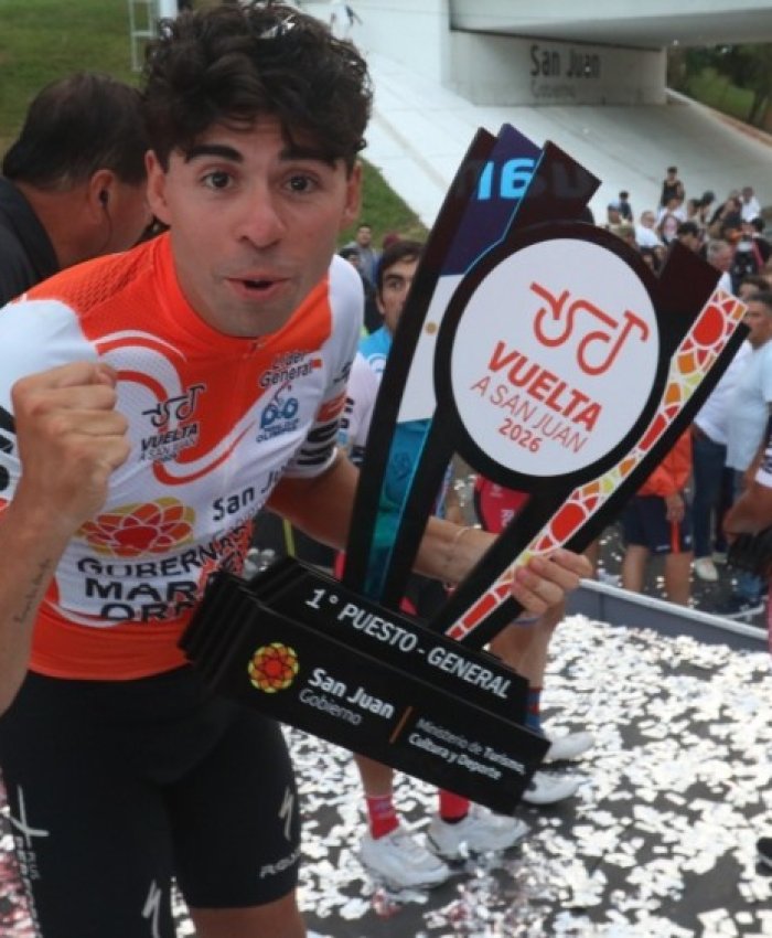 Cristóbal Baeza Muñoz, de Chile, ganó la 41ª Vuelta a San Juan
