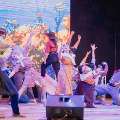 San Juan estuvo presente en Laborde con identidad cuyana en escena