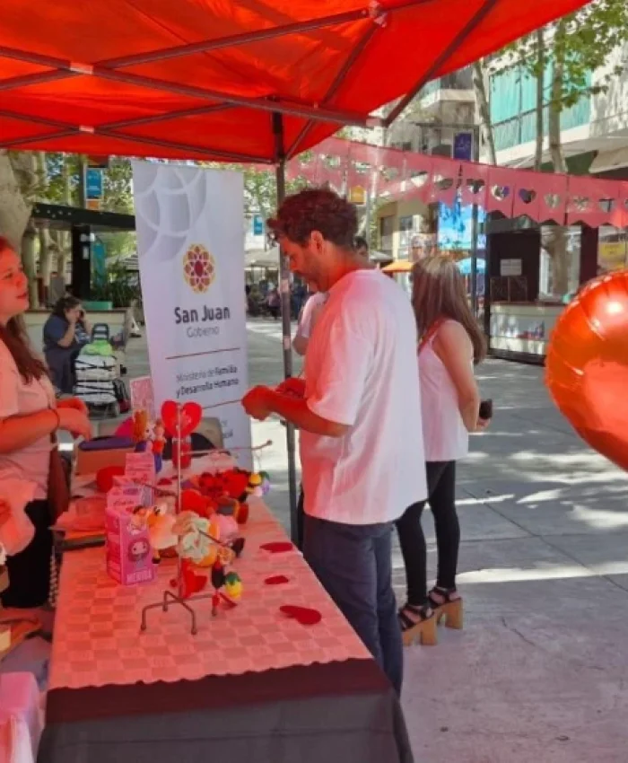 San Juan Enamora: la feria de emprendedores se anticipa al Día de los Enamorados