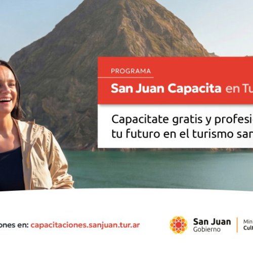 El programa San Juan Capacita en Turismo ofrecerá más de 20 talleres gratuitos