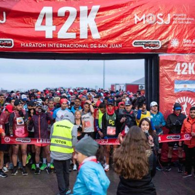 Más de 4500 corredores dijeron presente en la Maratón de San Juan