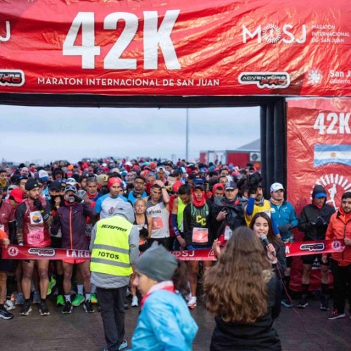 Más de 4500 corredores dijeron presente en la Maratón de San Juan