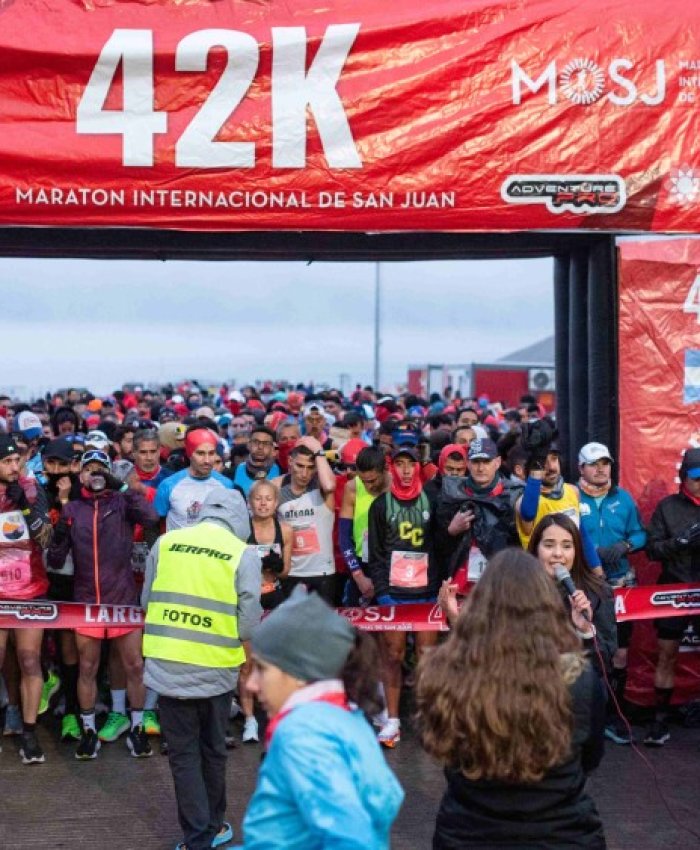 Más de 4500 corredores dijeron presente en la Maratón de San Juan