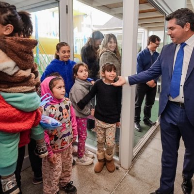El gobernador inauguró un nuevo Centro de Desarrollo Infantil en Pocito