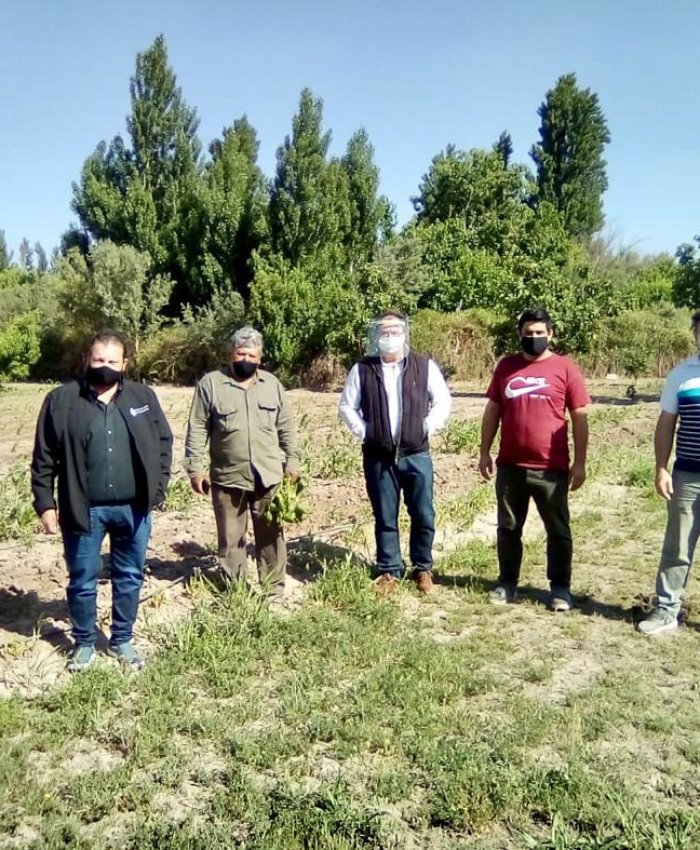 Desarrollo Humano visitó la comunidad Huarpe del departamento de Sarmiento.