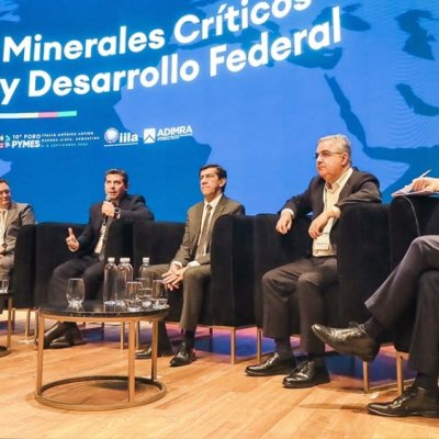 Orrego expuso sobre el potencial minero de San Juan con la meta de generar empleo y desarrollo provincial