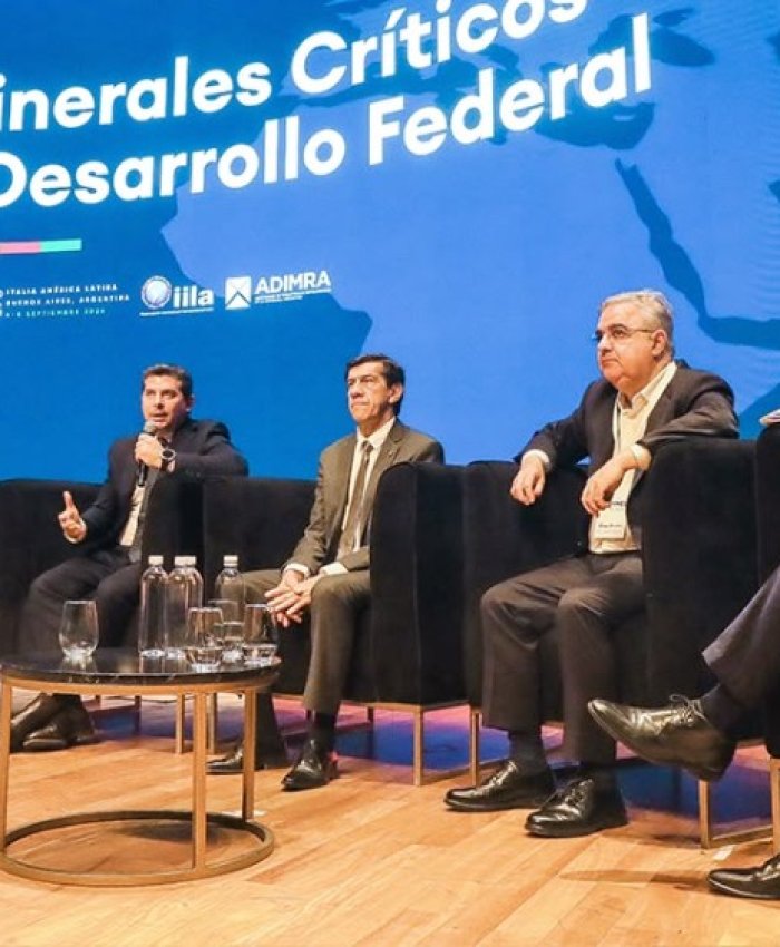 Orrego expuso sobre el potencial minero de San Juan con la meta de generar empleo y desarrollo provincial