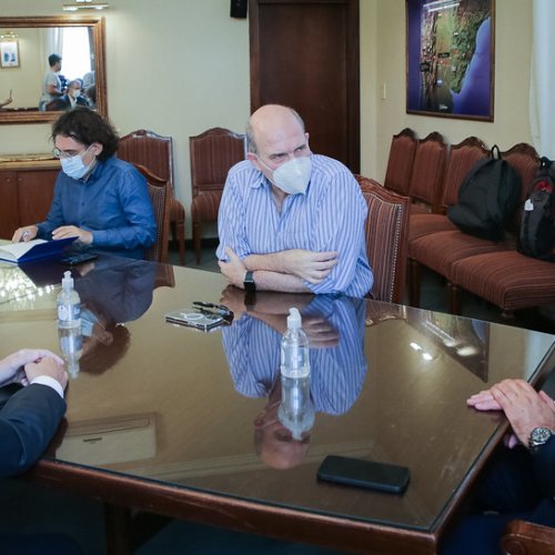 El gobernador recibió a José Agustín Aguerre, representante del Banco Interamericano de Desarrollo en Argentina