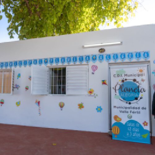 Inauguraron un nuevo Centro de Desarrollo Infantil en Valle Fértil