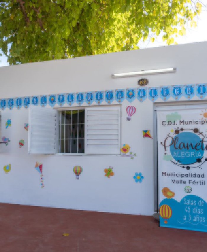 Inauguraron un nuevo Centro de Desarrollo Infantil en Valle Fértil