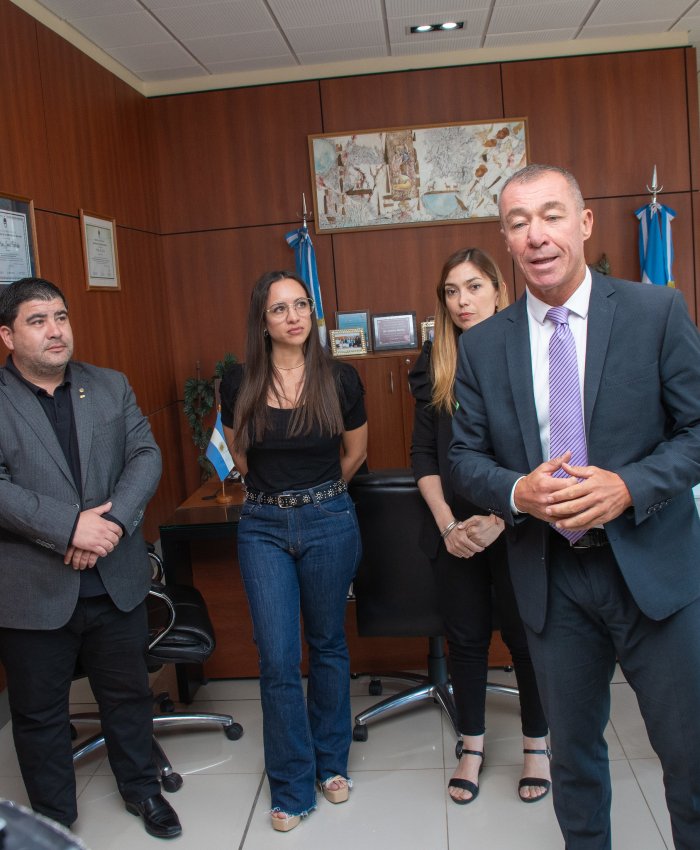 El vicegobernador recibió a representantes de CAME Joven