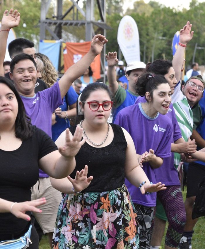 Se realizaron actividades recreativas para generar conciencia sobre discapacidad