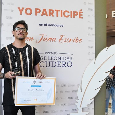 San Juan Escribe: Conoce a Sebastián Paz, ganador de la categoría Novela