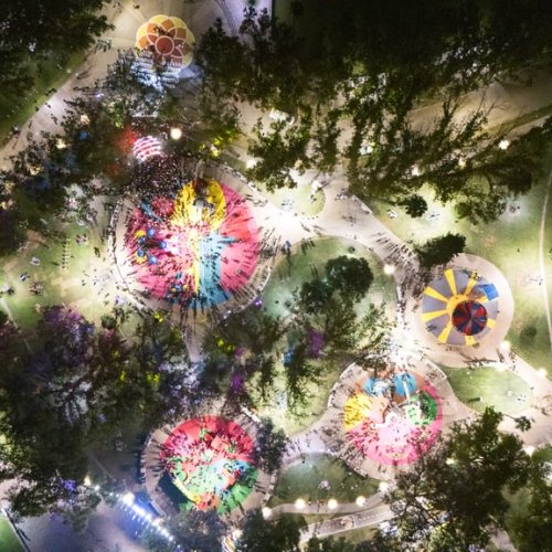 Orrego inauguró un nuevo y moderno sector de juegos en el Parque de Mayo