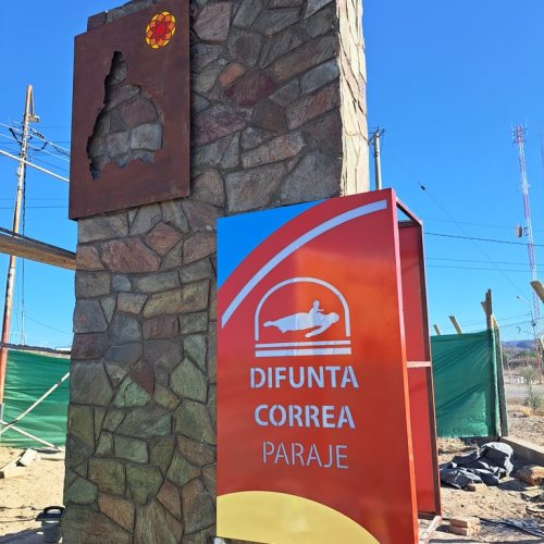 Avanzan las obras del Master Plan que moderniza el Paraje Difunta Correa