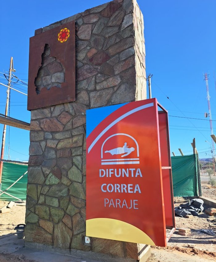 Avanzan las obras del Master Plan que moderniza el Paraje Difunta Correa