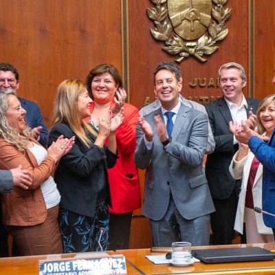 La Cámara aceptó la renuncia del diputado Jaime, quien tuvo una emotiva despedida