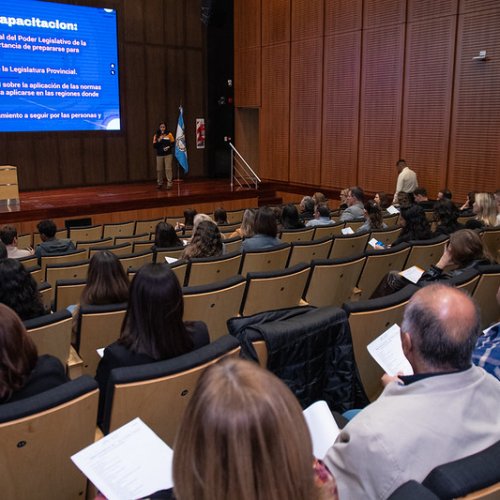 El personal legislativo participó de una capacitación en prevención sísmica