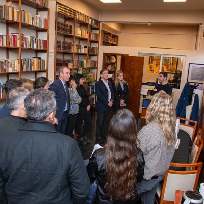 La Biblioteca «Sarmiento Legislador» celebra 90 años de historia