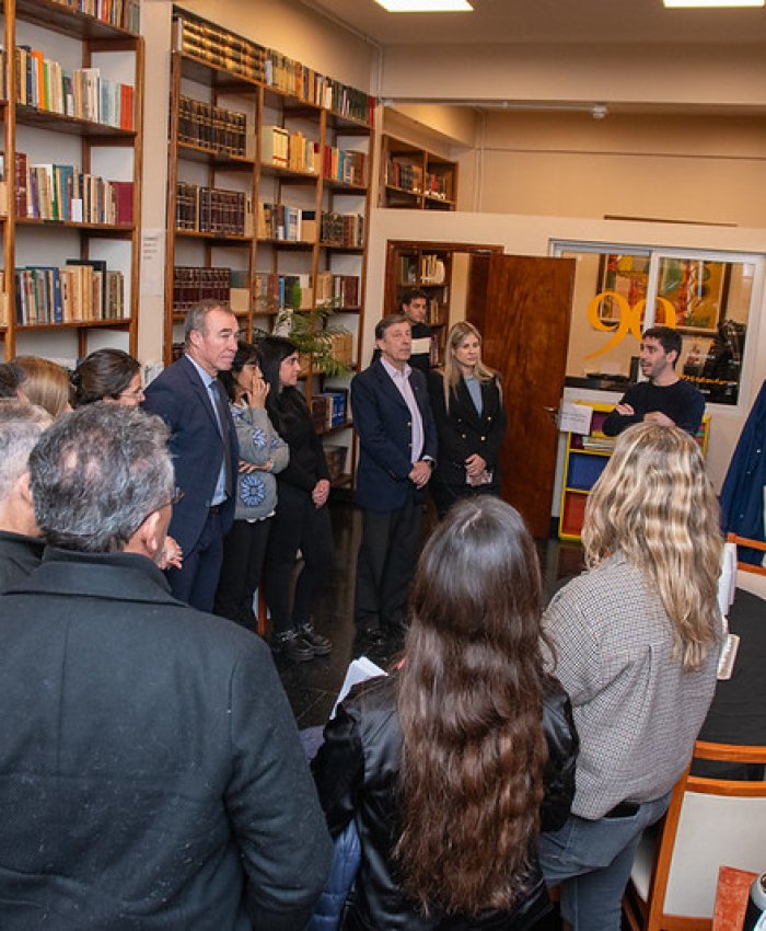 La Biblioteca «Sarmiento Legislador» celebra 90 años de historia