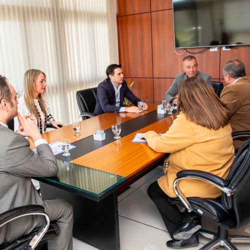 El vicegobernador Fabián Martín recibió a integrantes de DIPAN