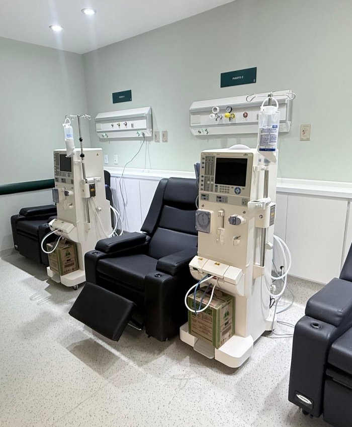 La remodelación del Servicio de Hemodiálisis del Hospital Marcial Quiroga entra en su etapa final