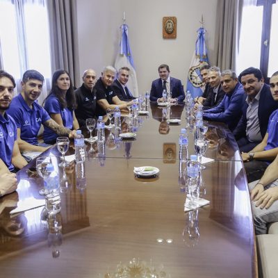 Orrego recibió los jugadores que participaron de los World Skate Games Paraguay 2026